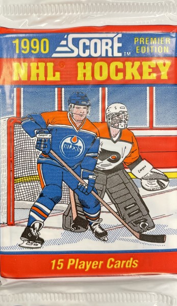 1990-91 Score U. S. Hockey Wax Pack